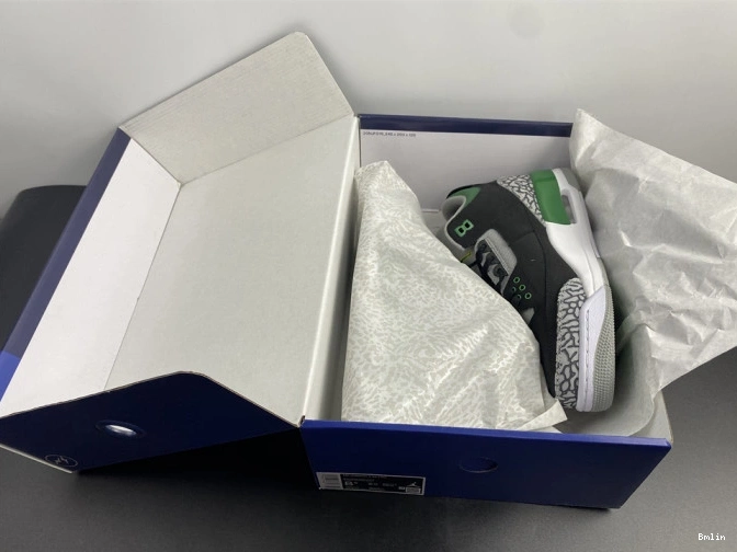 Bmlin Shoes 3 Green Jordan Air CT8532-030 Pine 0812